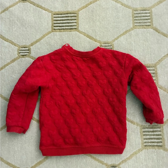 H&M Heart Sweatshirt 2-3 Years - Picture 7 of 8